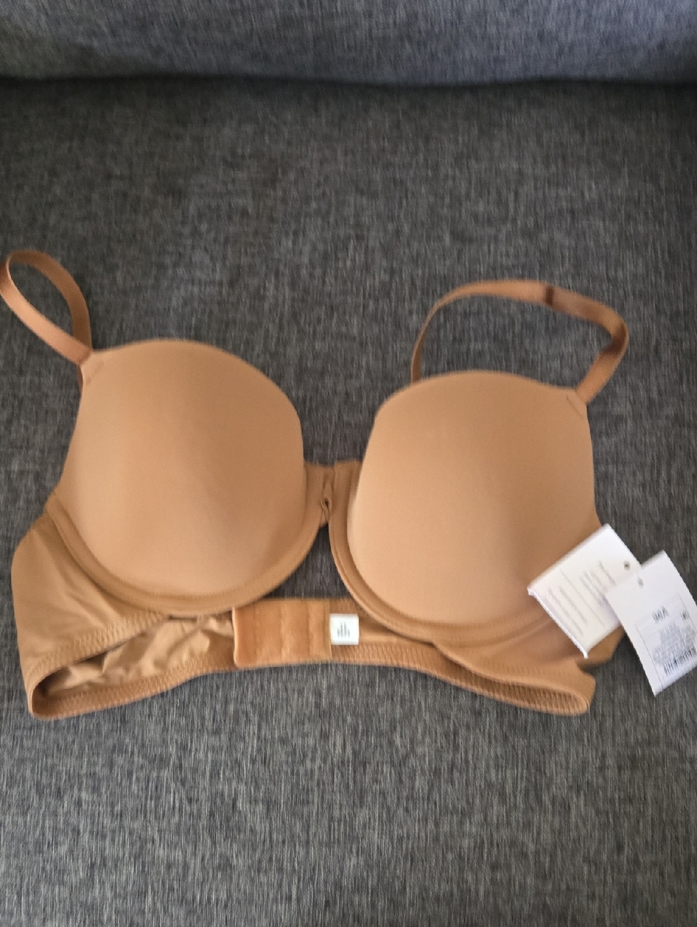 Auden Smooth Contour Bra in Tan